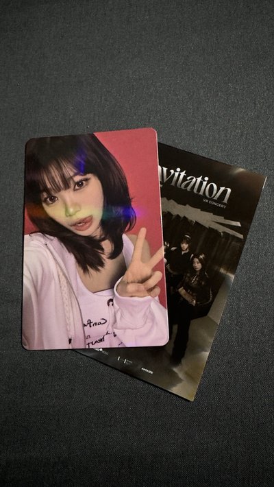 HONG EUNCHAELE SSERAFIM VR CONCERT：INVITATION小卡】（代友售）LE