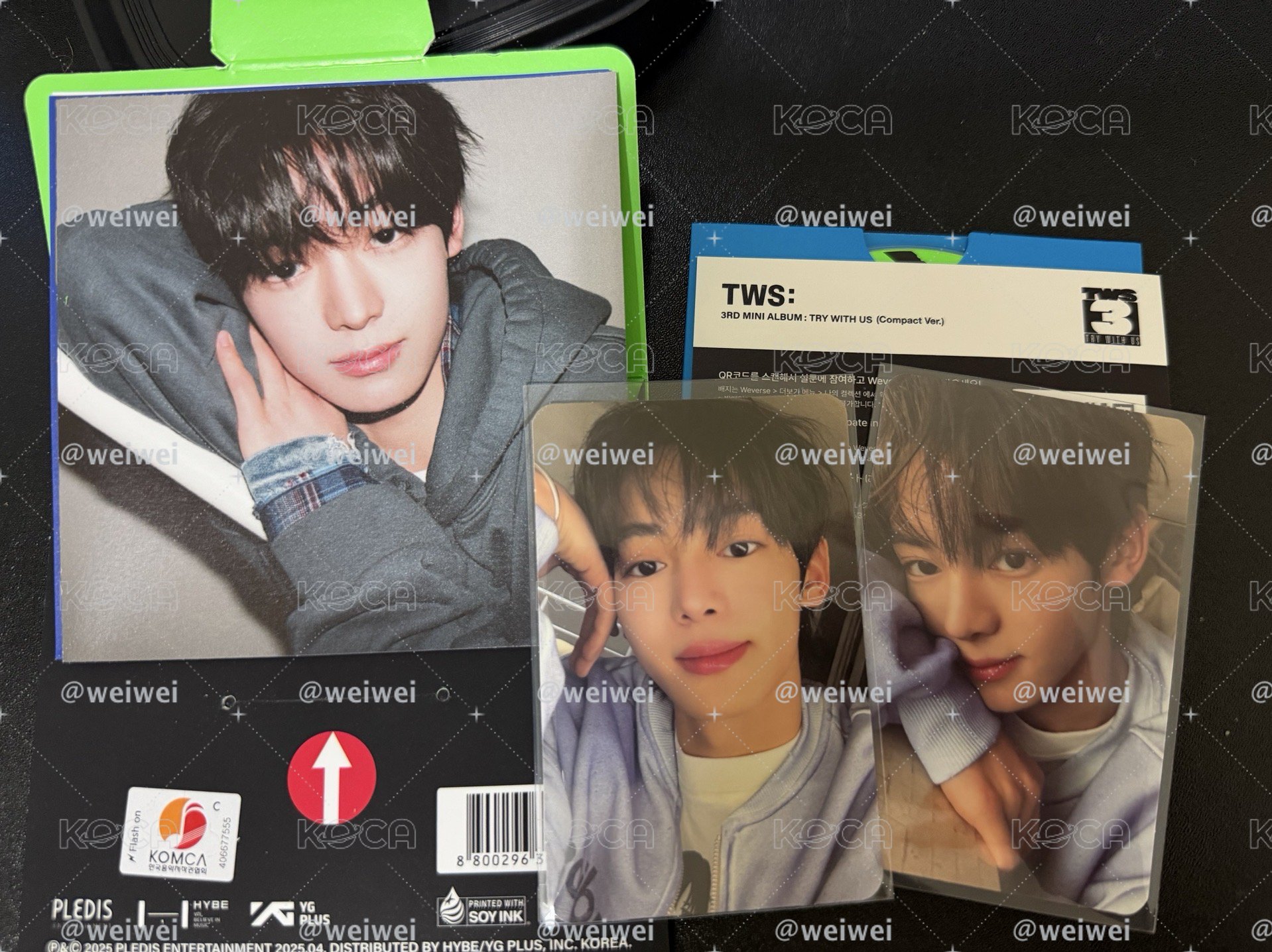 TWS 迷三 韓振單封全專