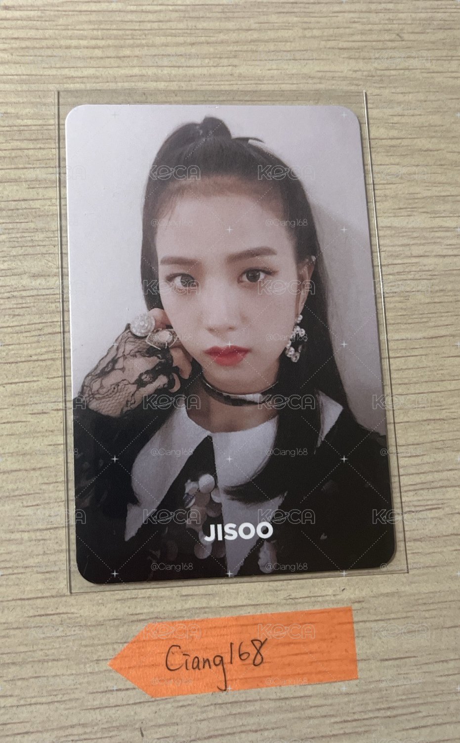 Jisoo金智秀 square up專卡