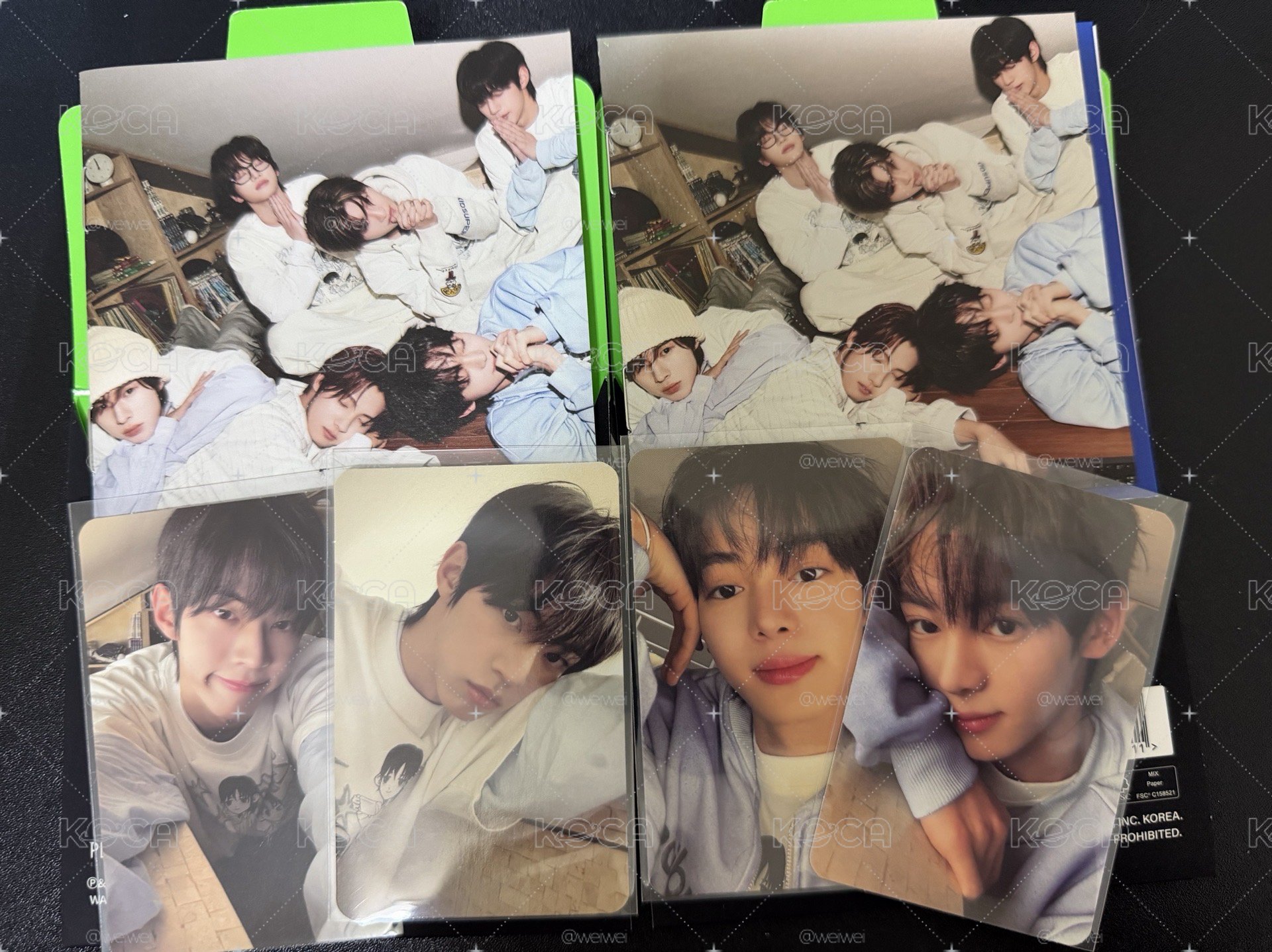 TWS 迷三 團體單封全專