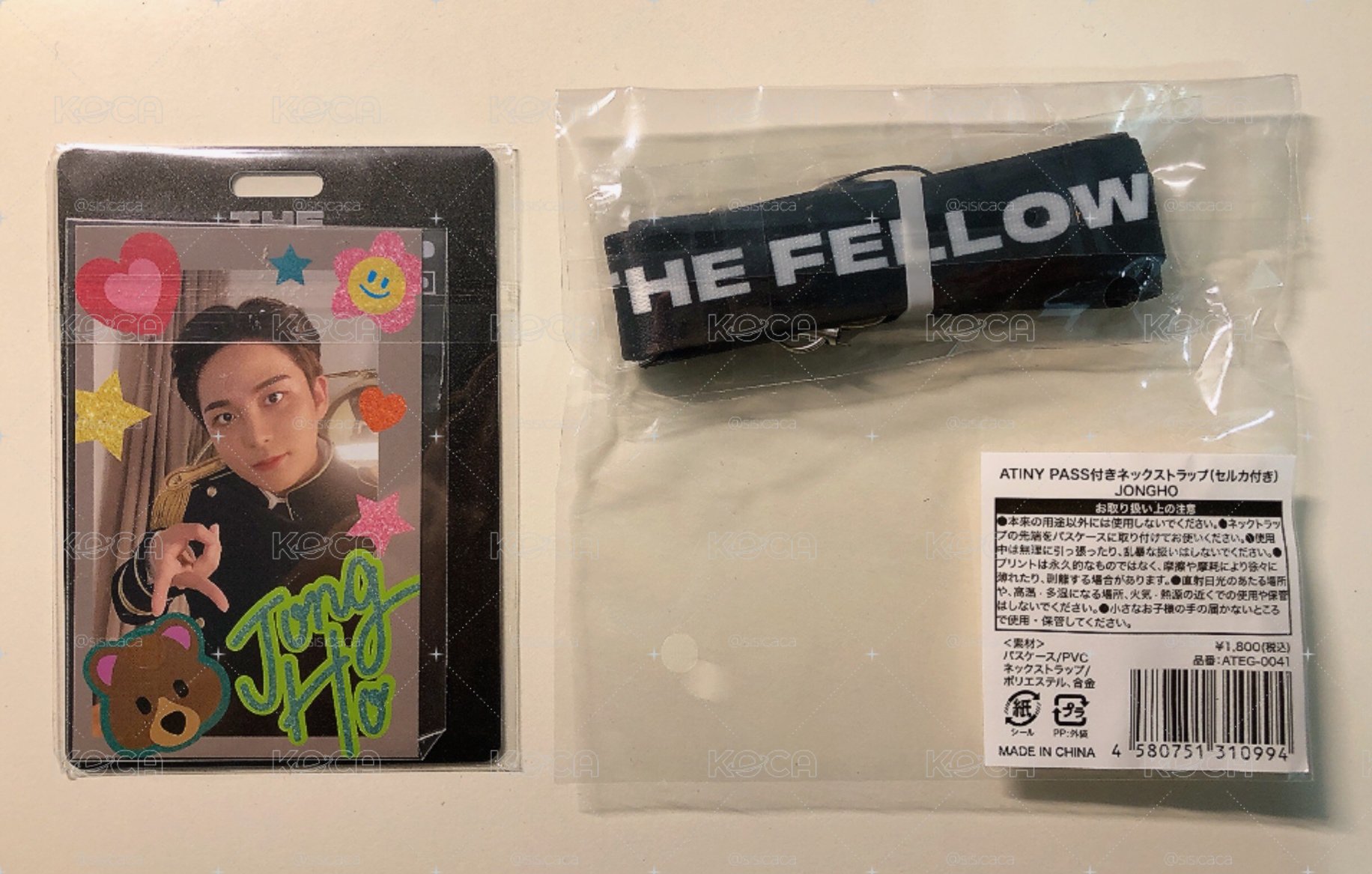 丁潤浩 崔鍾浩 演唱會周邊 Beginning of the End JP ATINY Pass