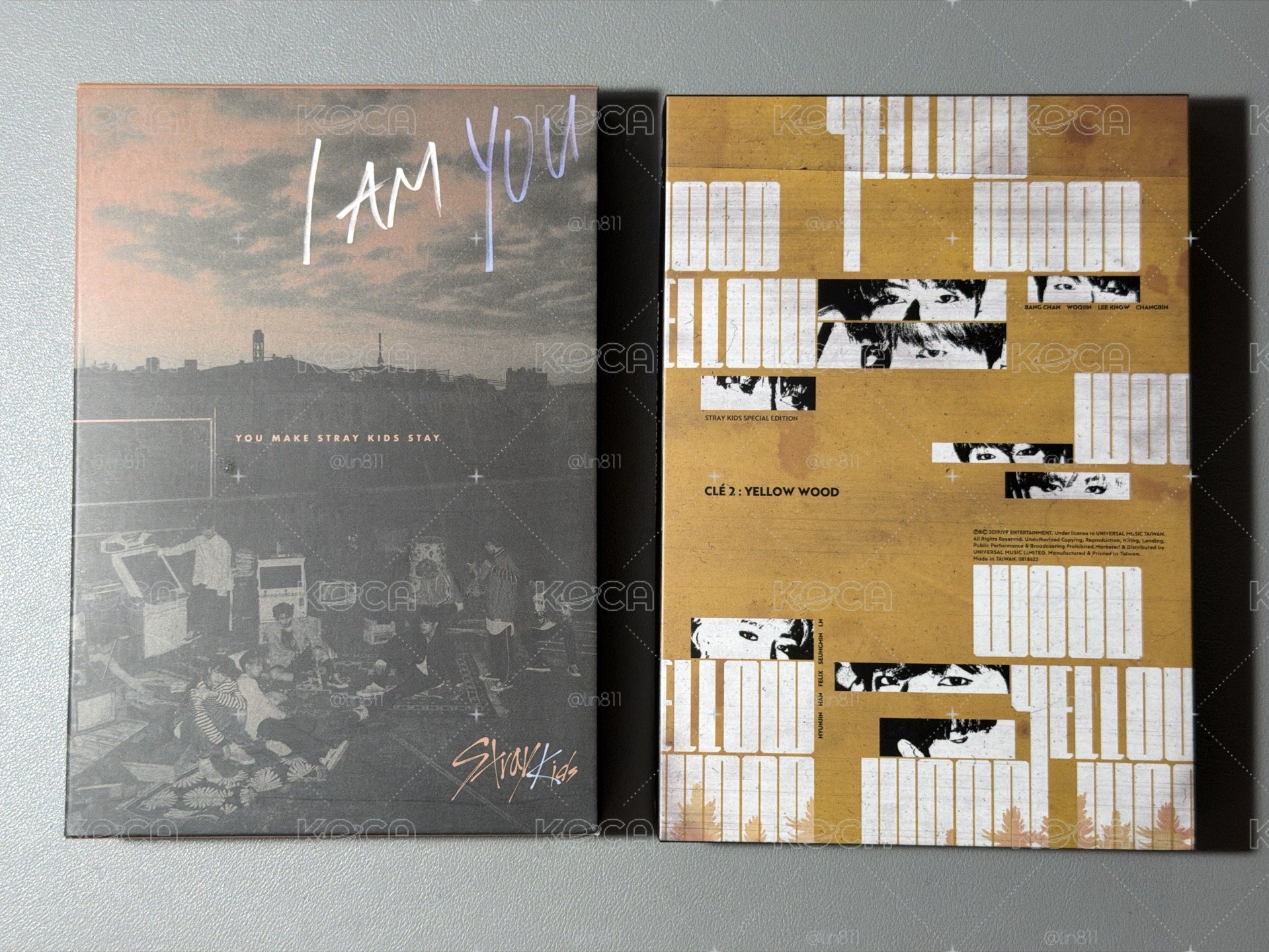 Straykids i am you yellow wood台壓空專
