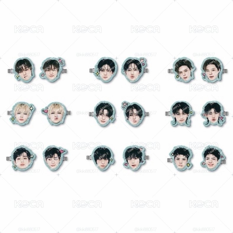 BTW 髮夾（隨機）