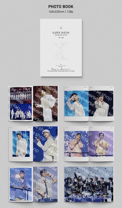 SUPER SHOW Anniversary Edition/徽章+寫真書+海報（有盒）
