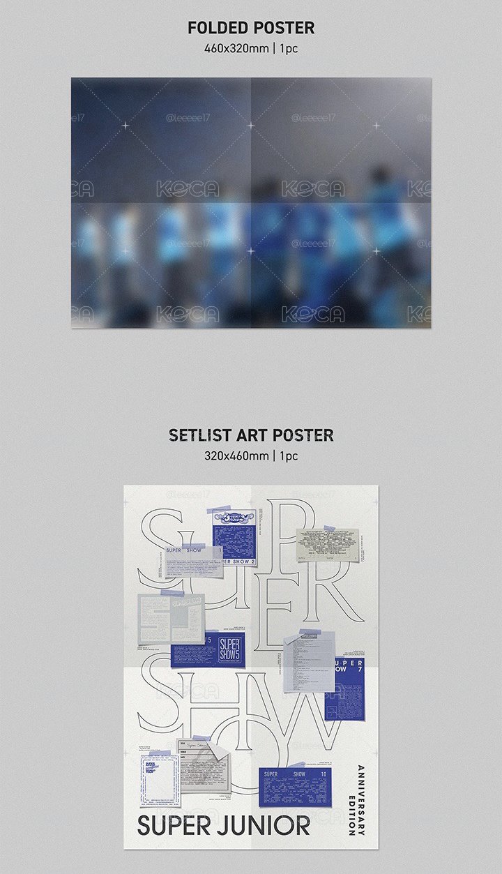 SUPER SHOW Anniversary Edition/徽章+寫真書+海報（有盒）