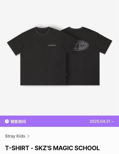 Stray Kids 魔法學院T-shirt 