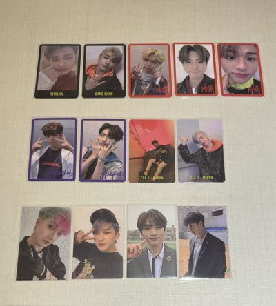 stray kids 小卡