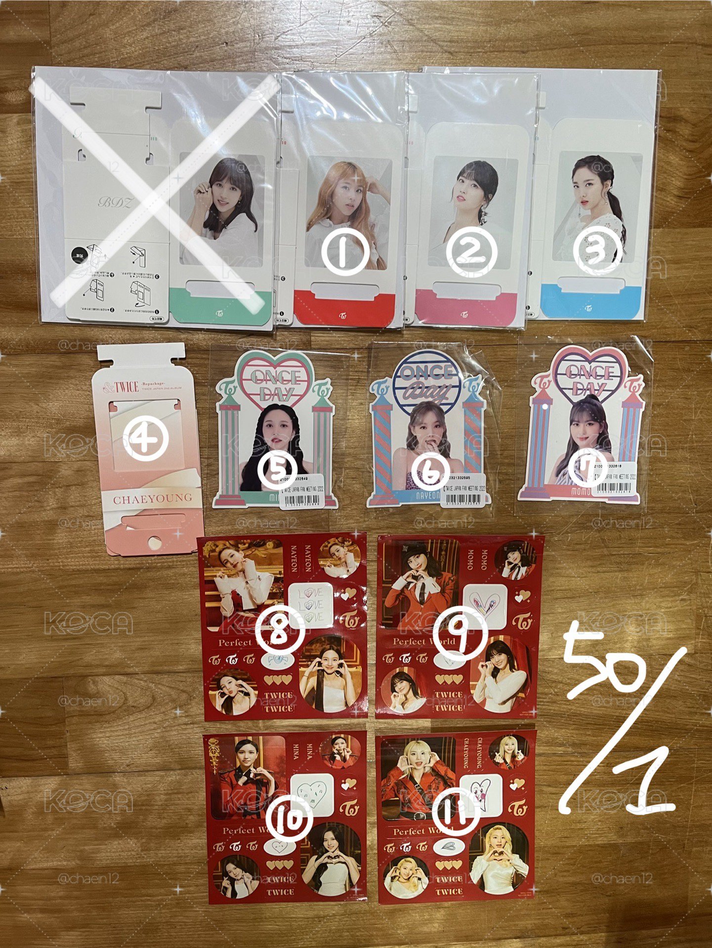 TWICE 各種週邊