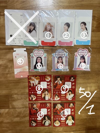 TWICE 各種週邊