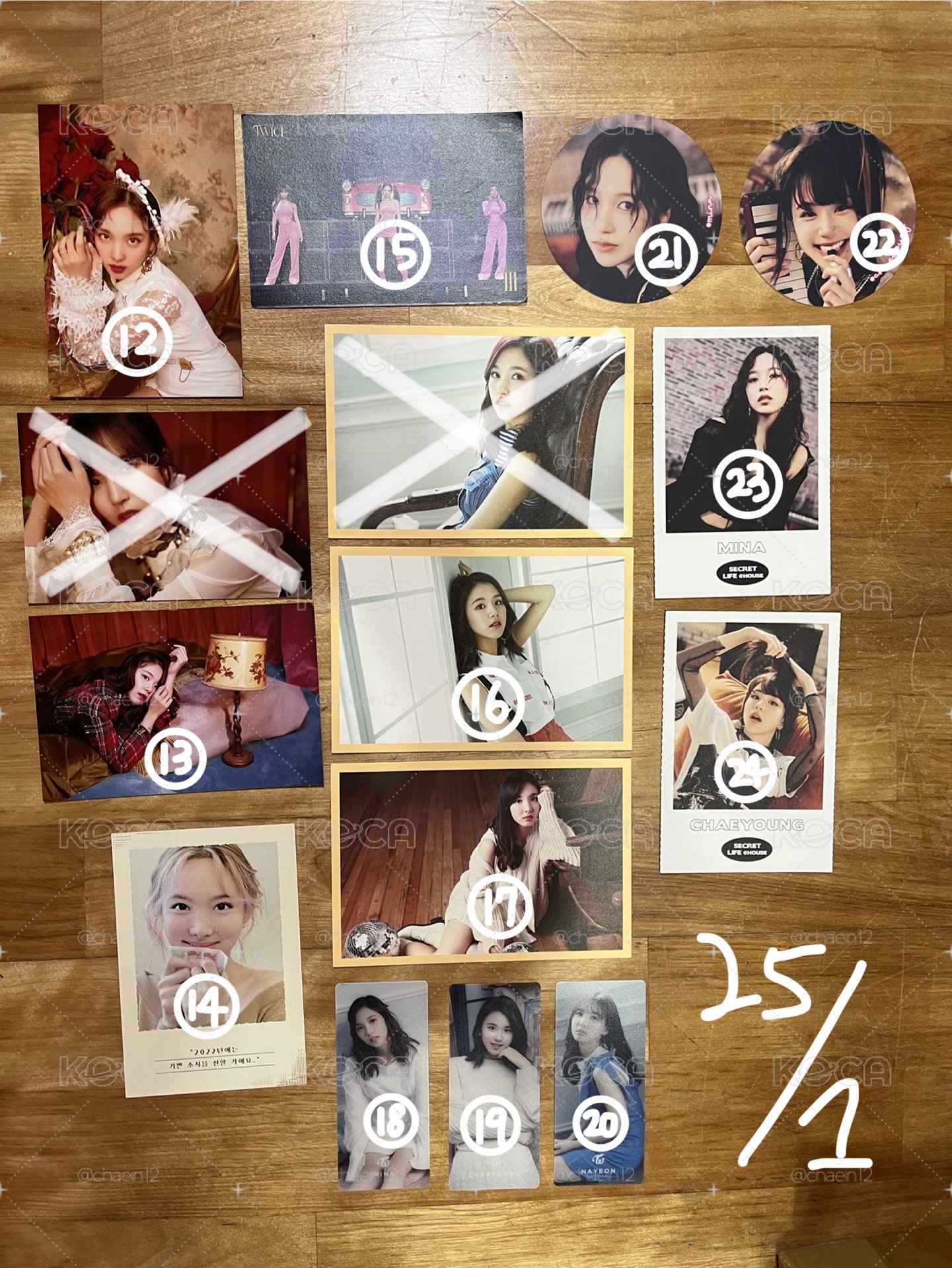 TWICE 各種週邊