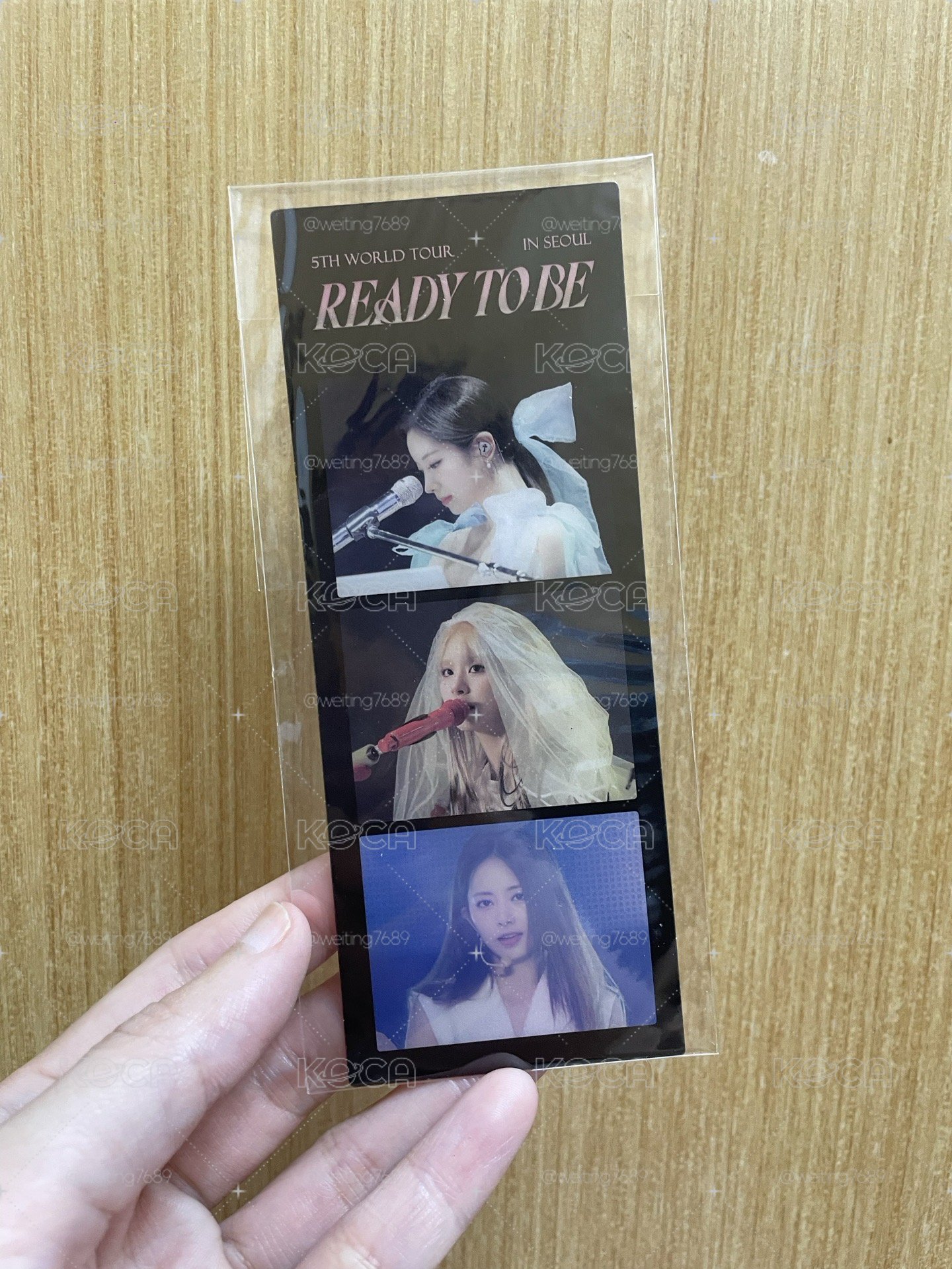 Twice_五巡RTB DVD三格卡/透卡