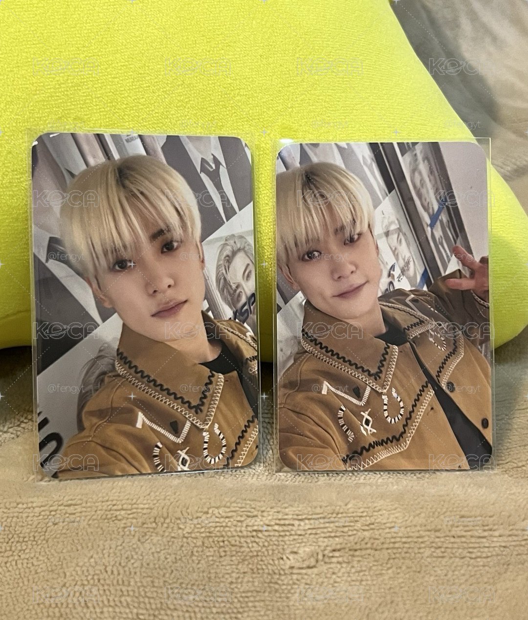 Jaehyun fan con MUTE 彩排小卡 在玹小卡