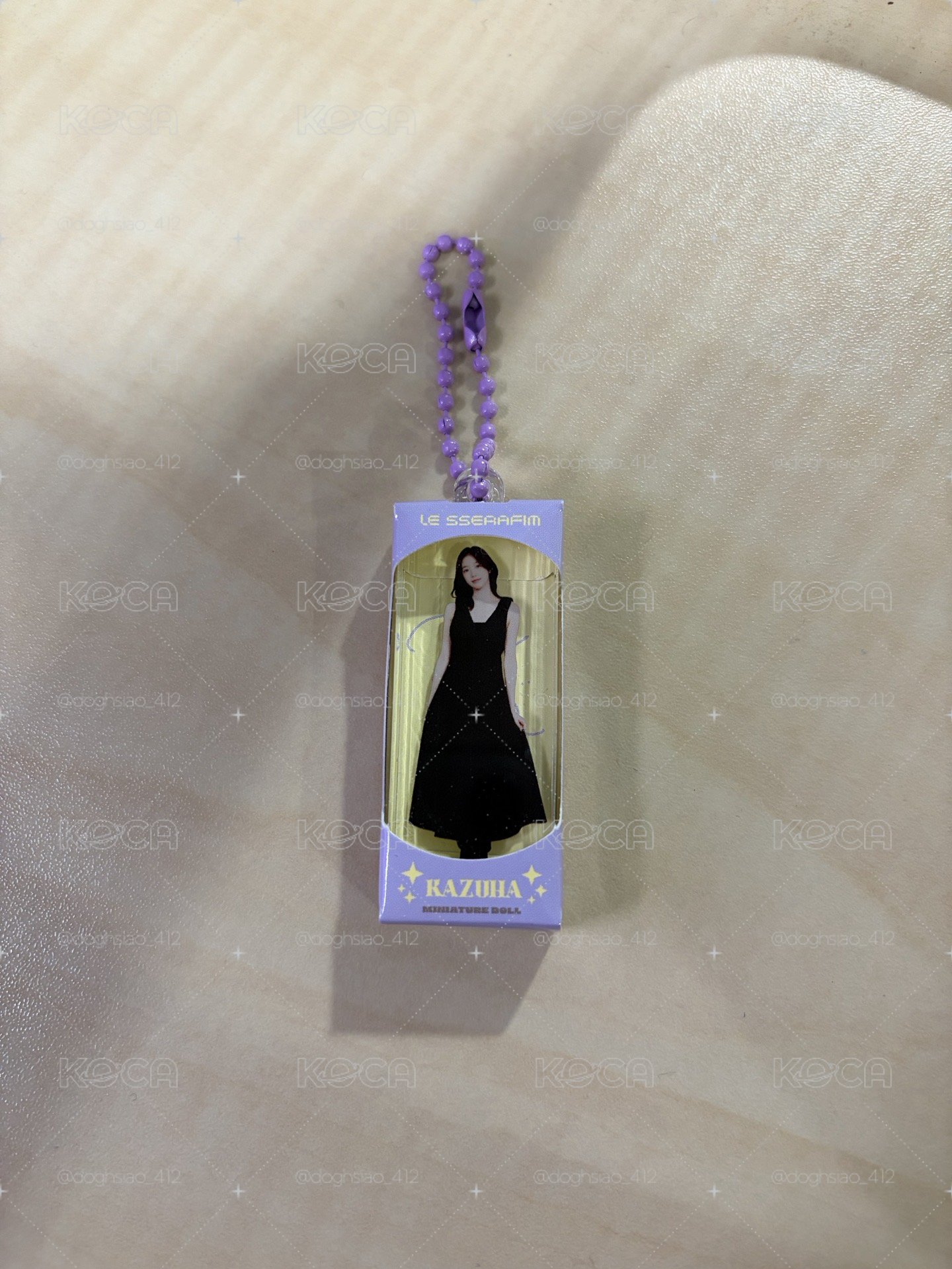 D’ICON MINIATURE KEYRING 一葉