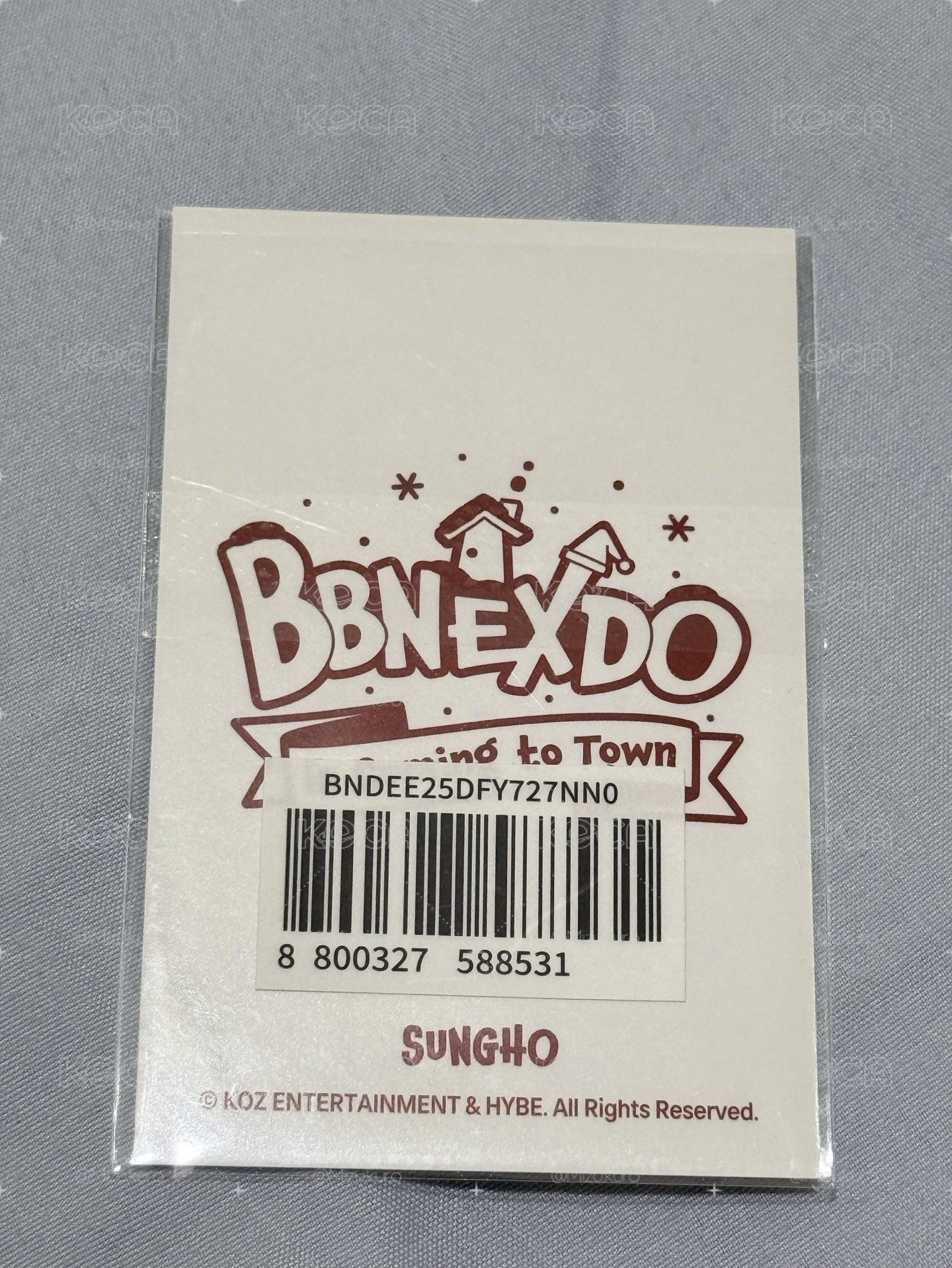 BBNEXDO聖誕快閃滿額卡