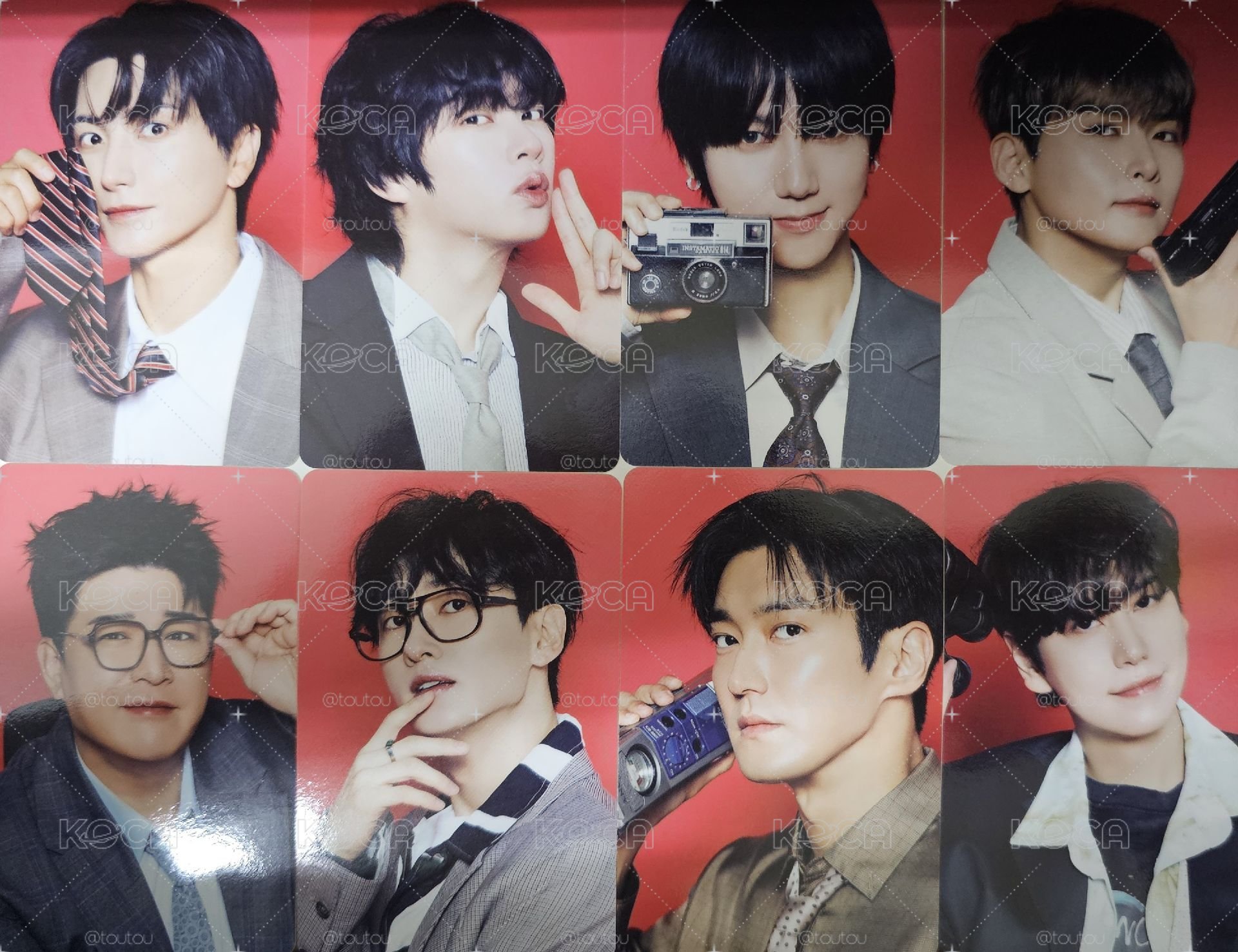 Super junior 2026年曆小卡