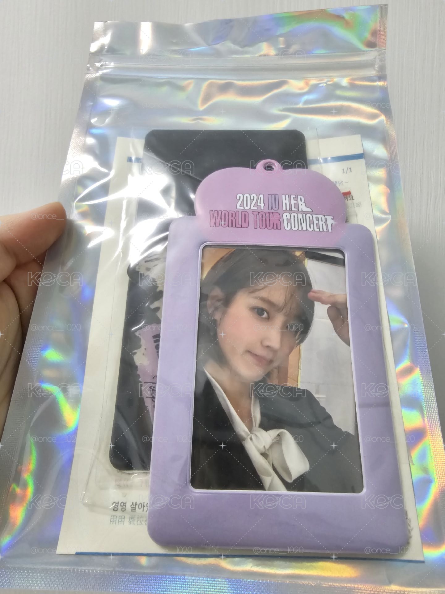 IU 台北場入場禮 整組