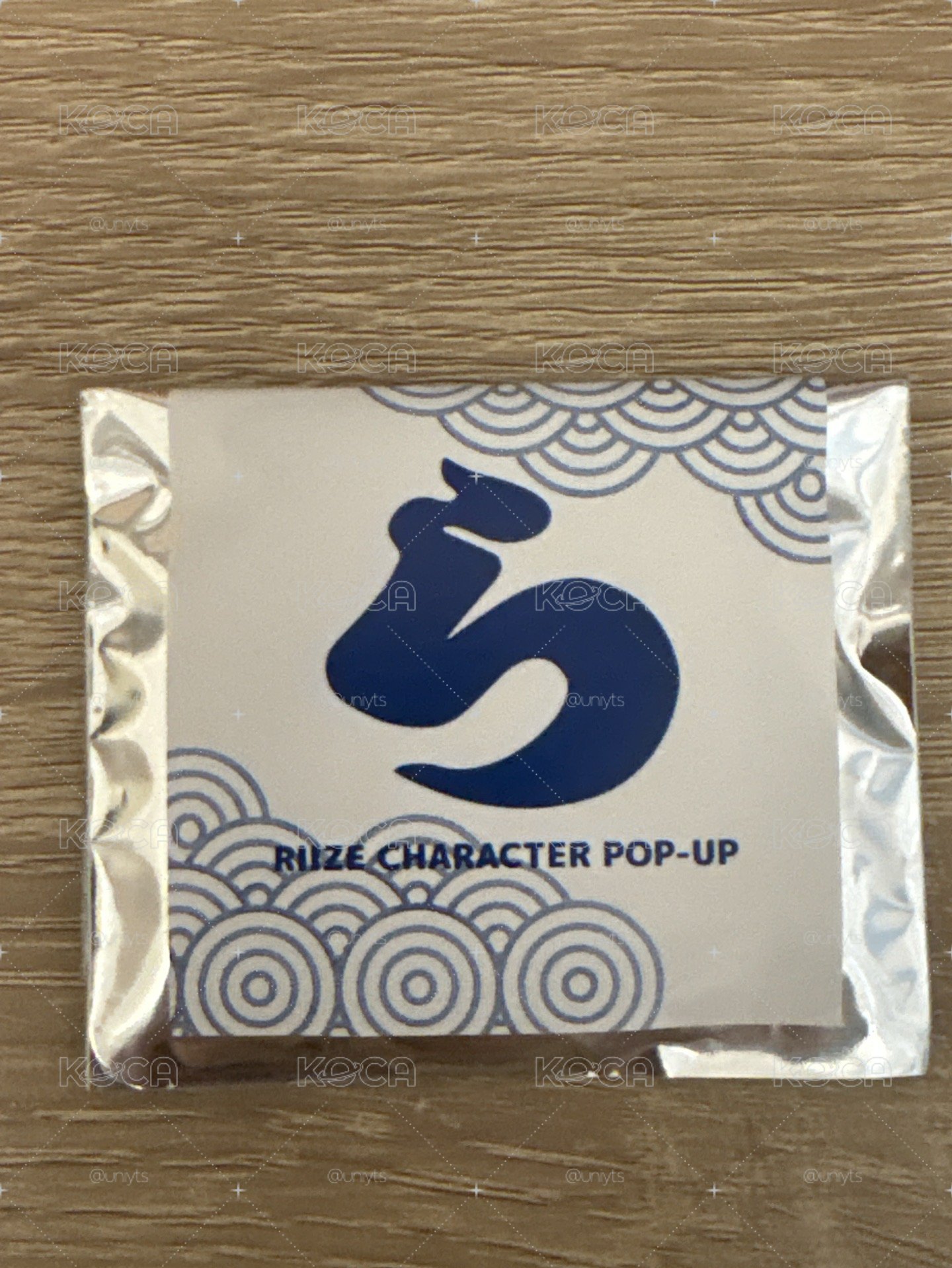 栗子扣徽章全新