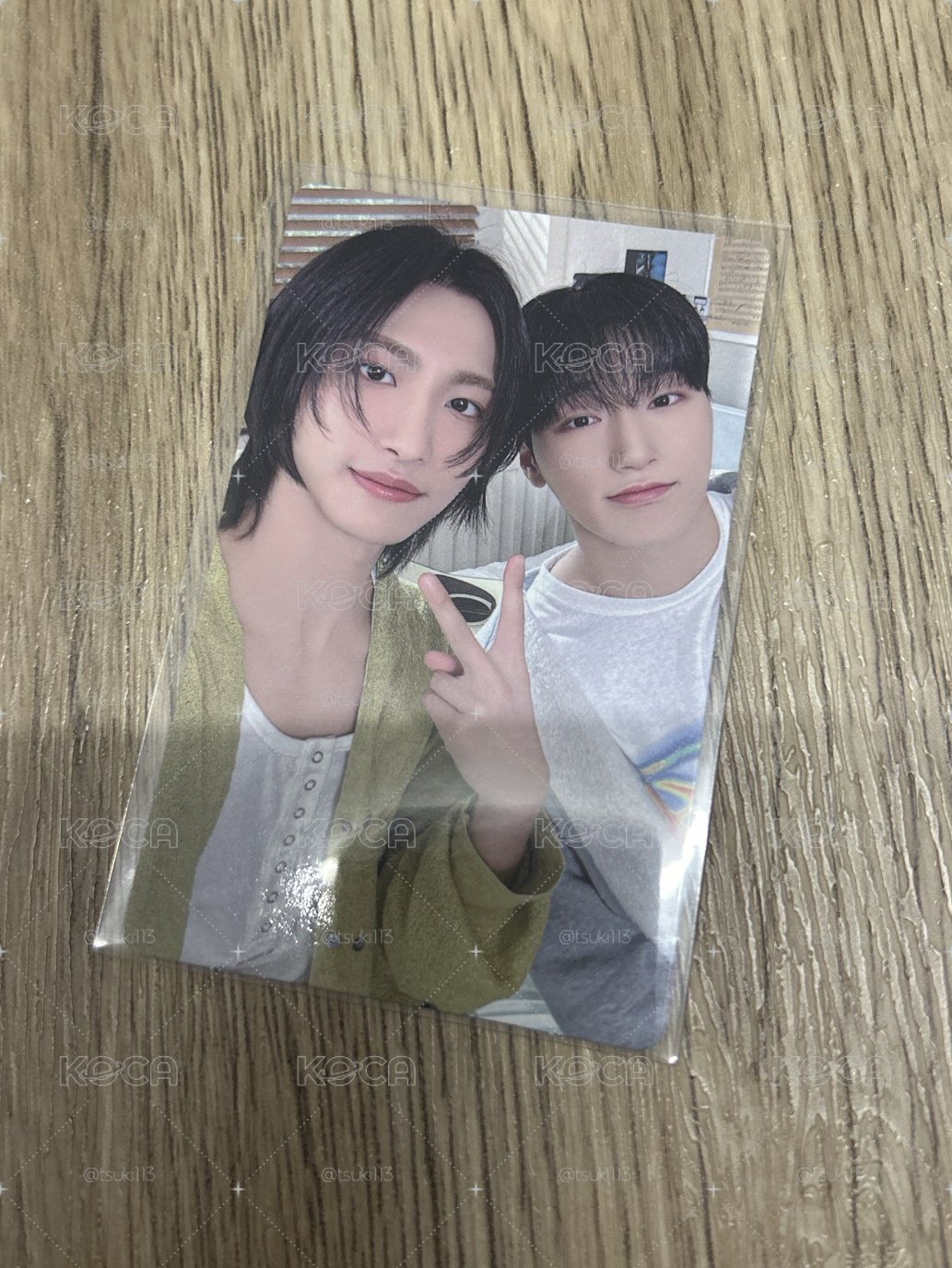 ATEEZ 朴星化 崔傘 2025年曆 k4 特典卡 