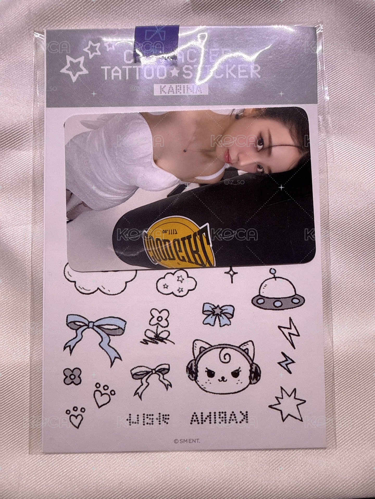 三巡紋身貼紙 柚