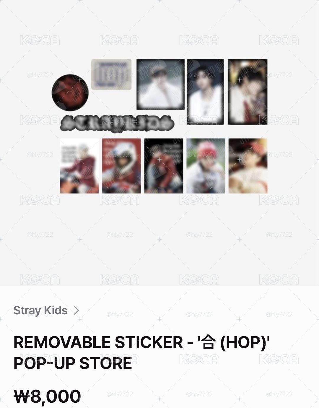 Stray Kids 官網 FANS 再販售商品 代購
