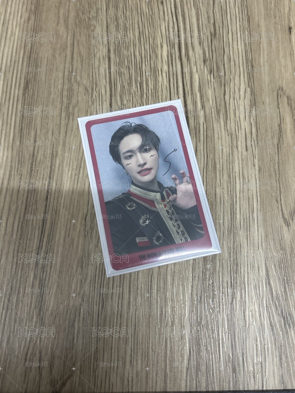 ATEEZ 朴星化 23' 歌謠大祝祭 入場卡 / 場限卡 