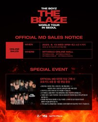 THE BOYZ "THE BLAZE" WORLD TOUR 滿額卡