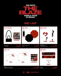 THE BOYZ "THE BLAZE" WORLD TOUR 商品系列