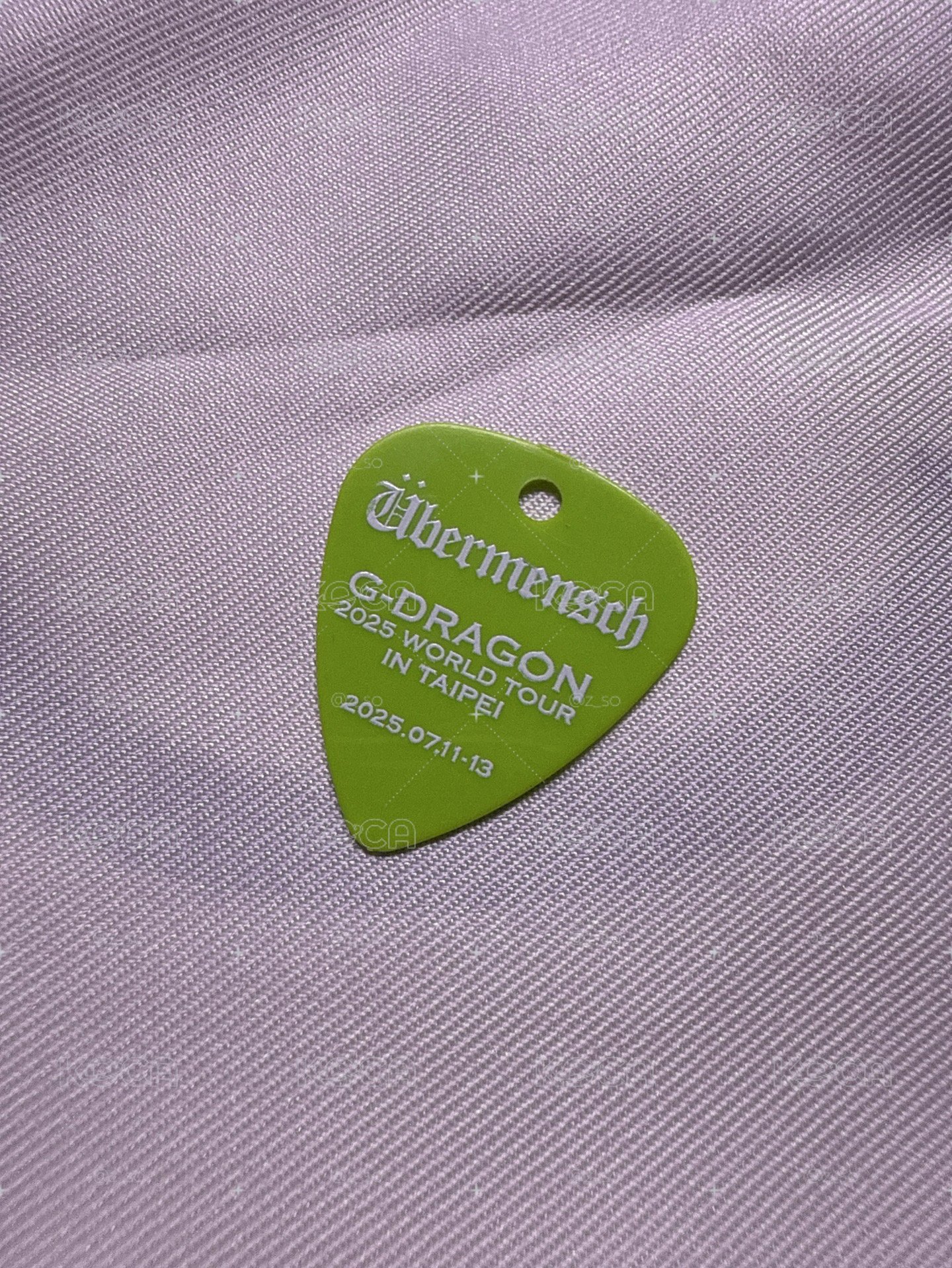 GD台北演唱會入場pick