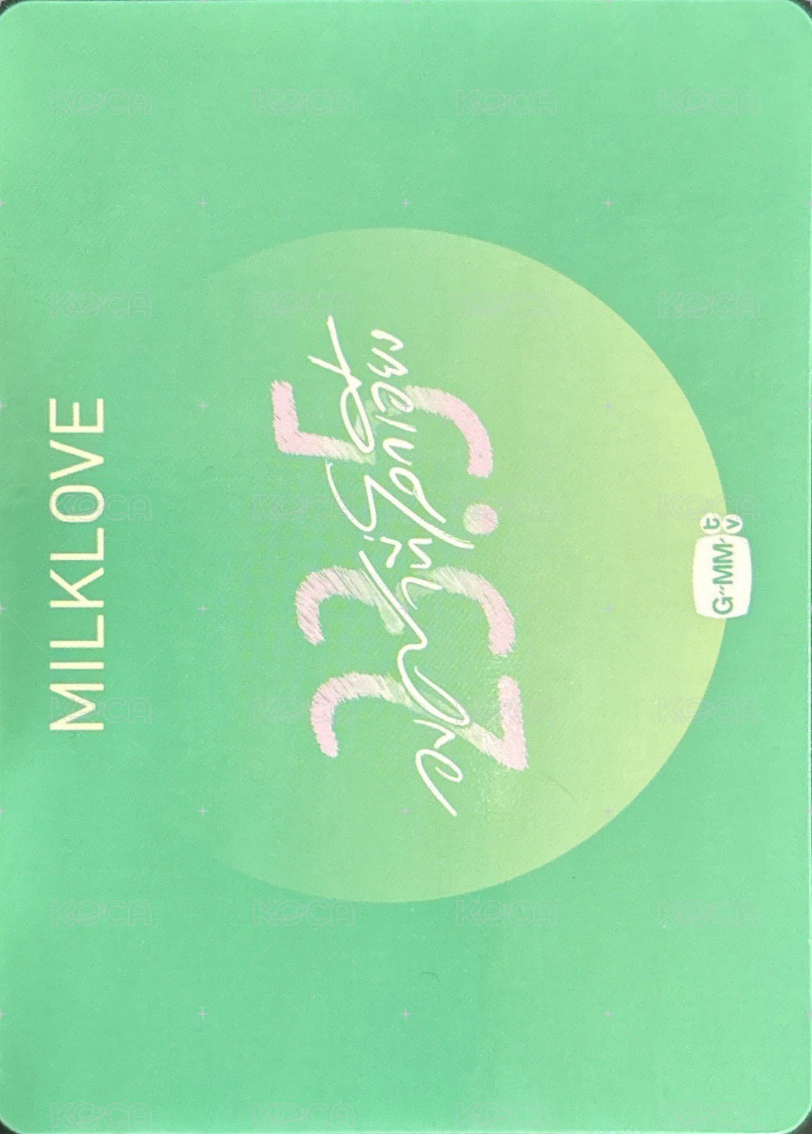 23.5 周邊卡 MILKLOVE 背面