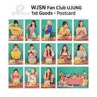 UJUNG 1ST FAN CLUB  明信片 會員禮卡 