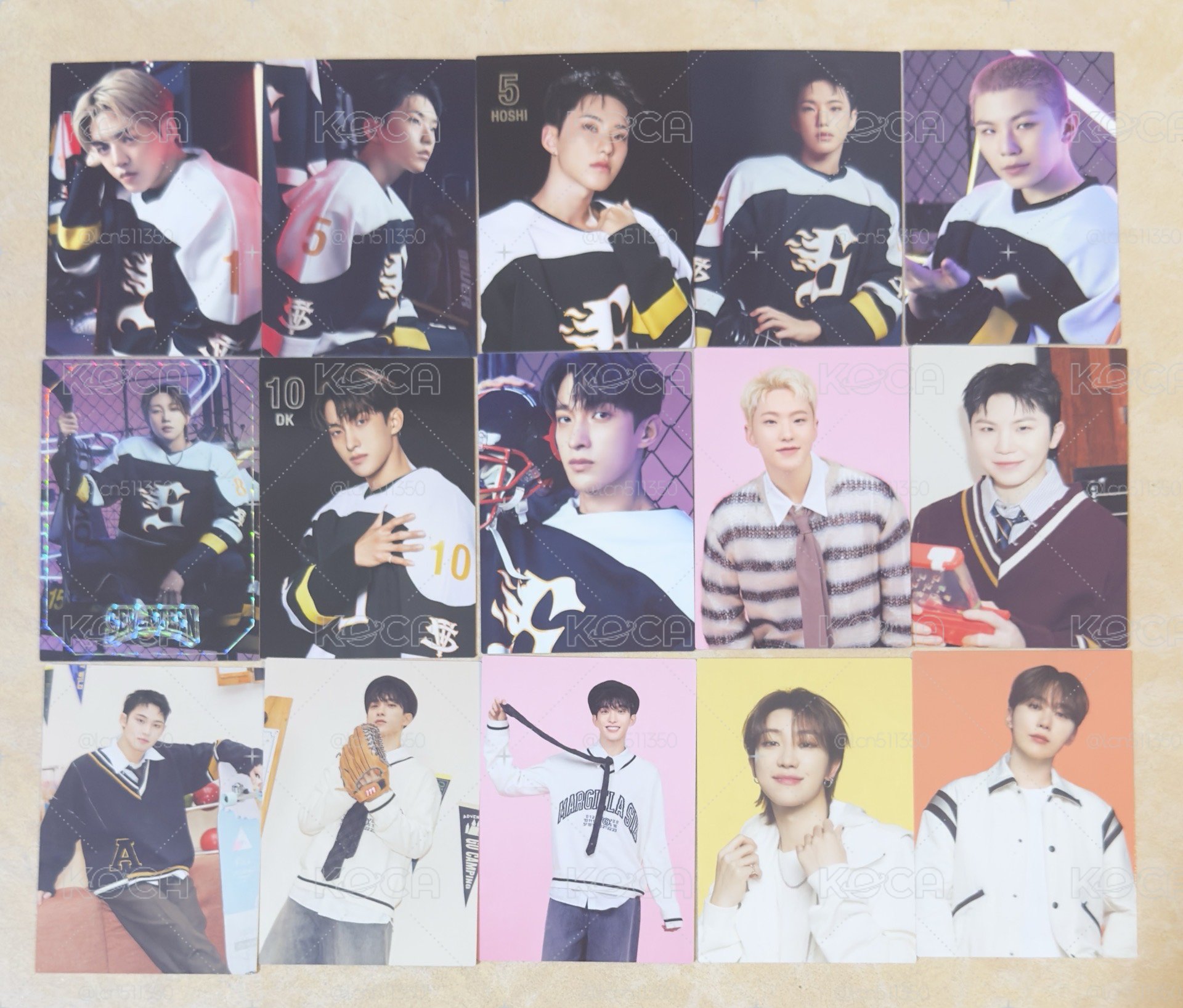 SEVENTEEN 2025 HOME 徽章 衣服吊飾 隨機卡
