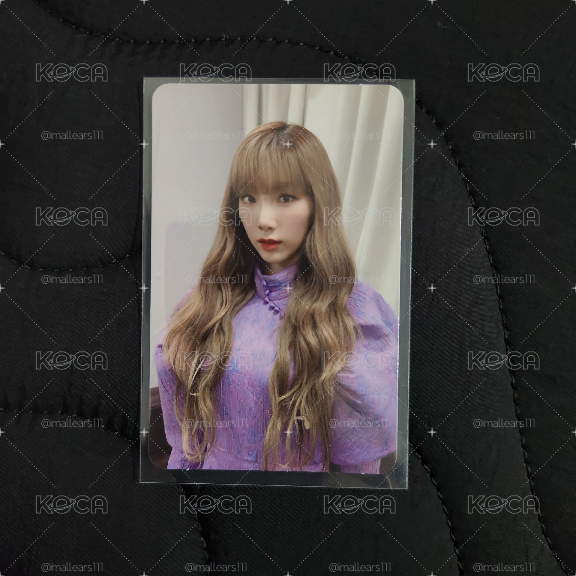 TAEYEON Purpose Repackage 專輯卡 