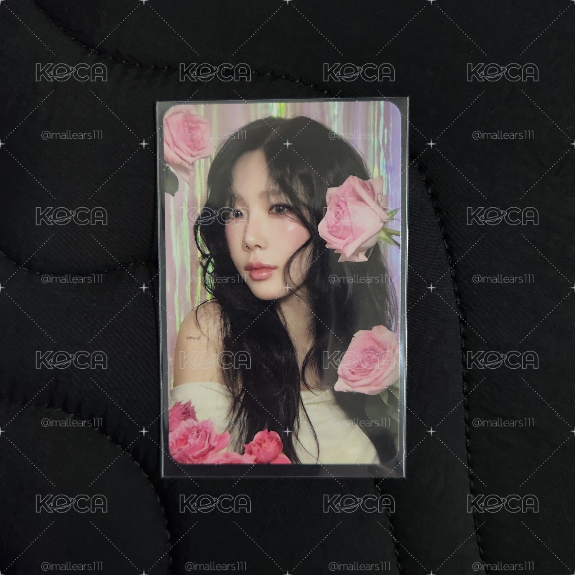TAEYEON The TENSE 周邊卡 香水卡