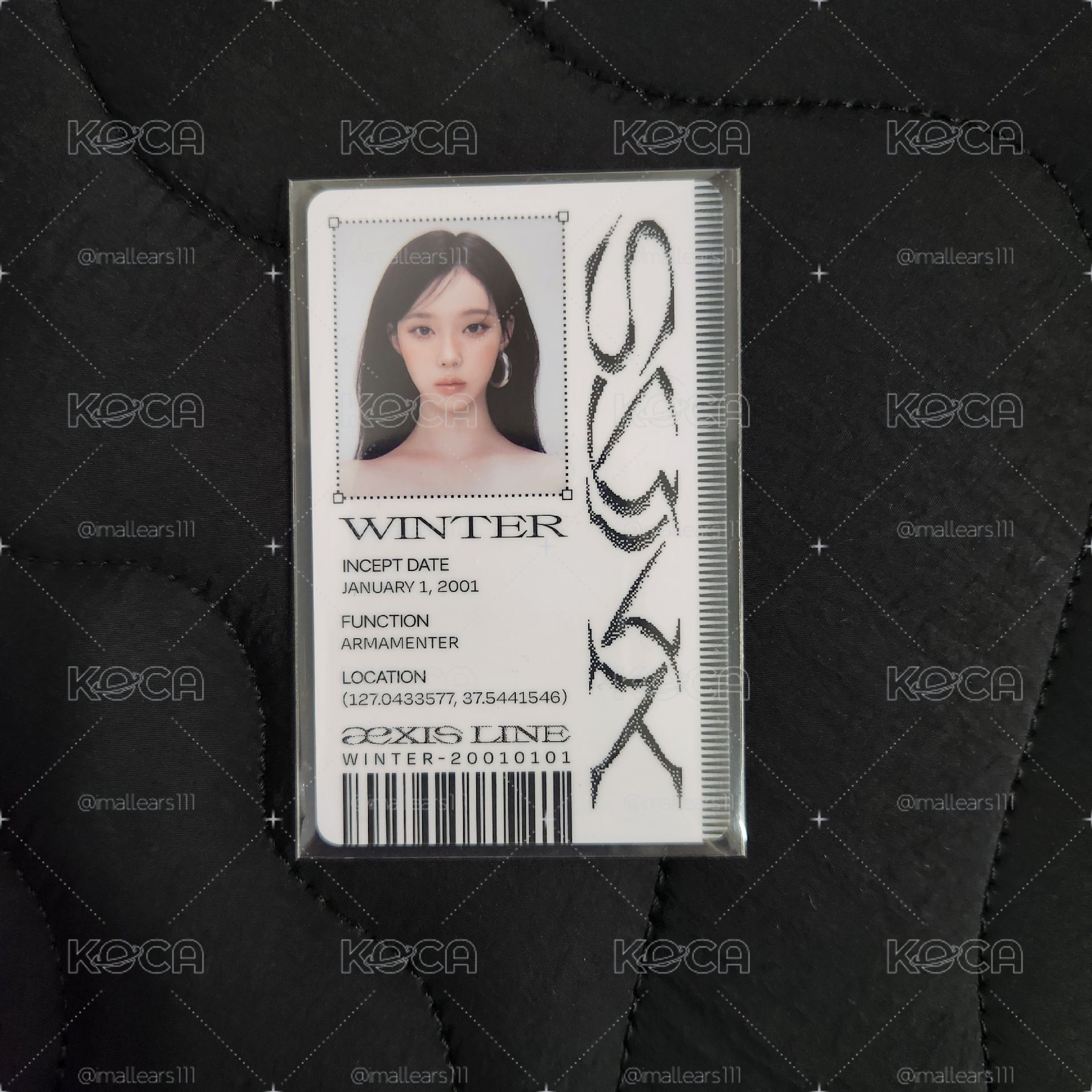 aespa WINTER 三巡 明信片組含小卡