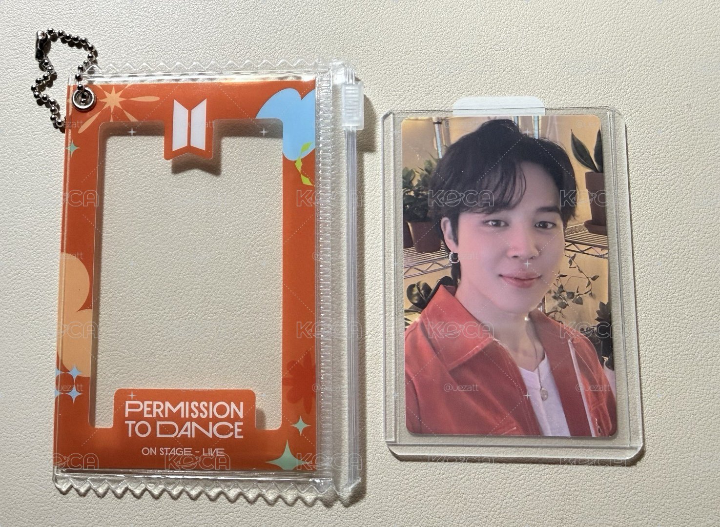 朴智旻 JIMIN PTD Live wvs 特典卡+卡套