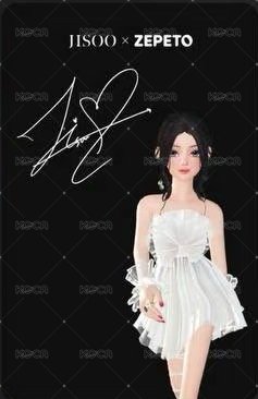 ME 代言卡 ZEPETO 背面