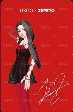 ME 代言卡 ZEPETO 背面