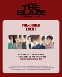 THE BOYZ - THE BOYZ [THE BLAZE] WORLD TOUR in SEOUL (QR) K4預購