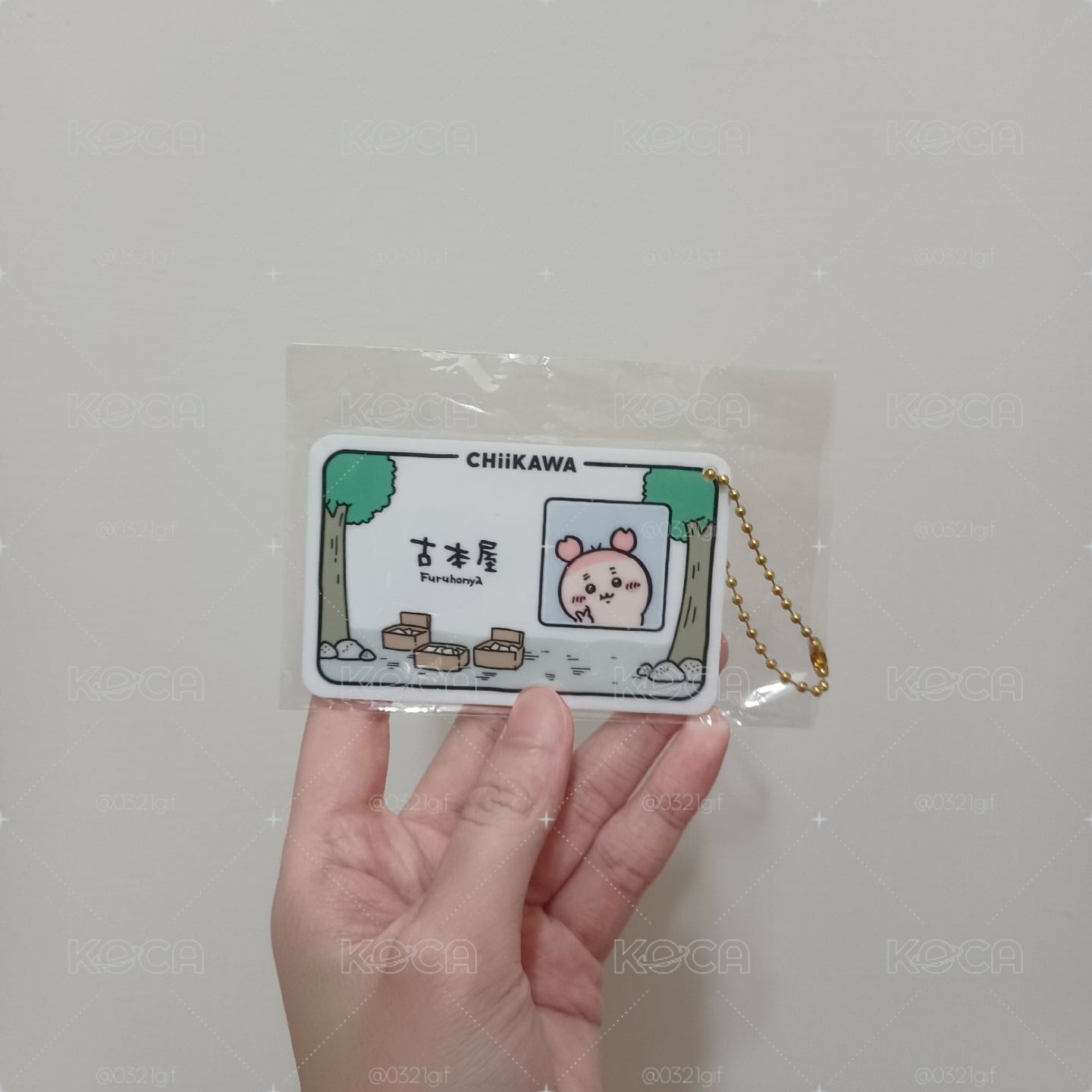 吉伊卡哇 古本 香港入場卡