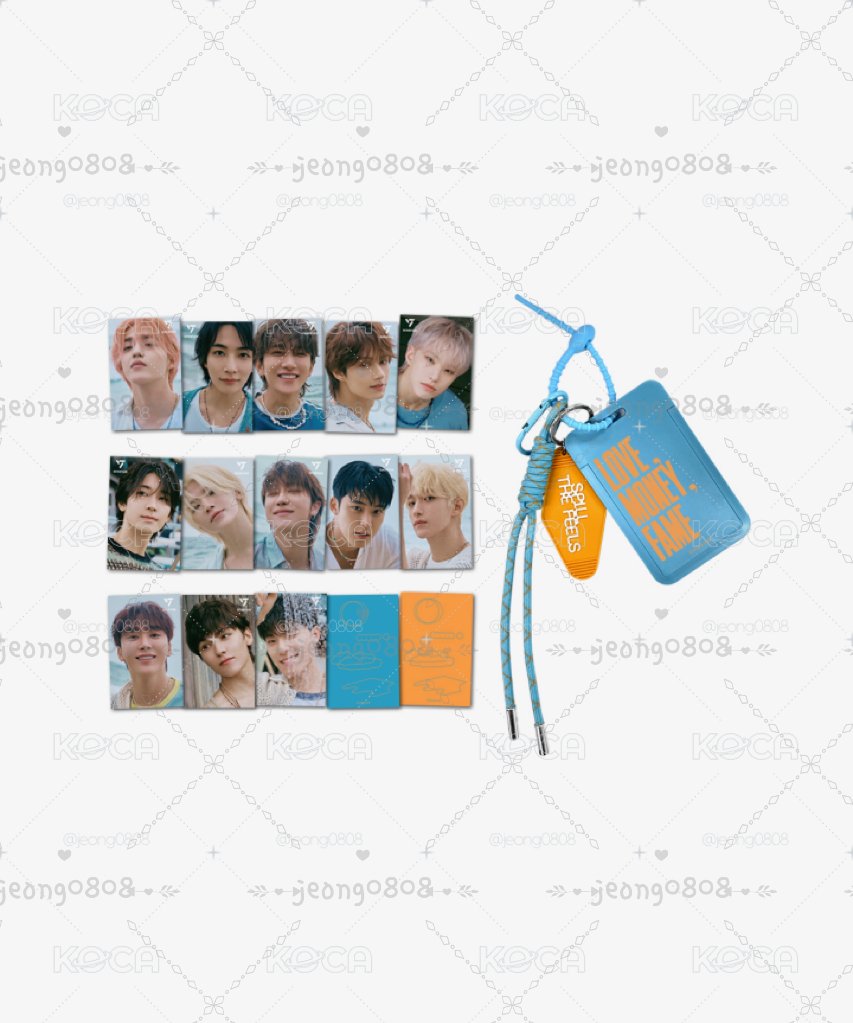 LENTICULAR MINI CARD & CARD HOLDER (SPILL THE FEELS)