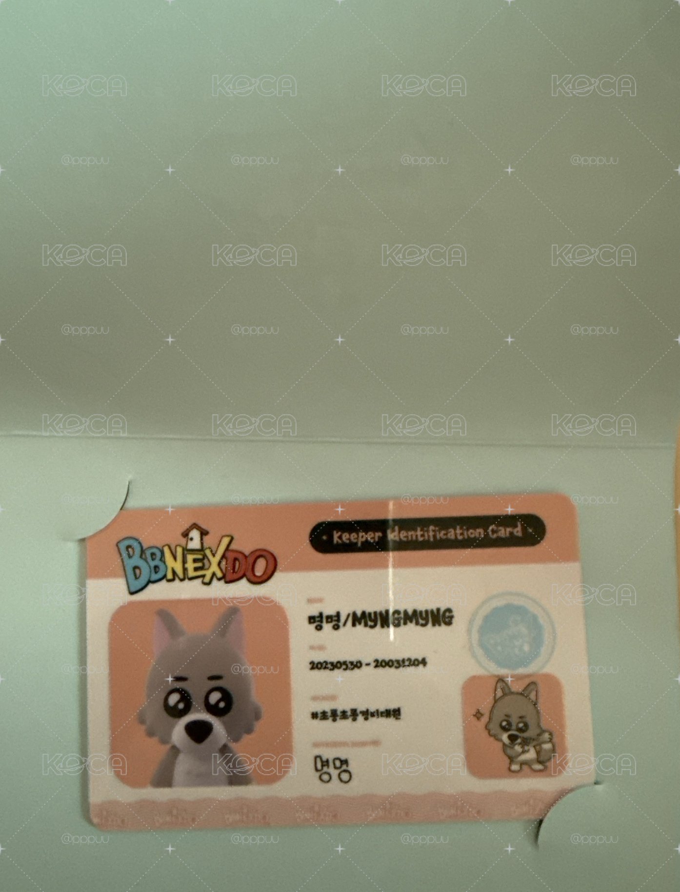 BBNEXDO首爾快閃入場卡