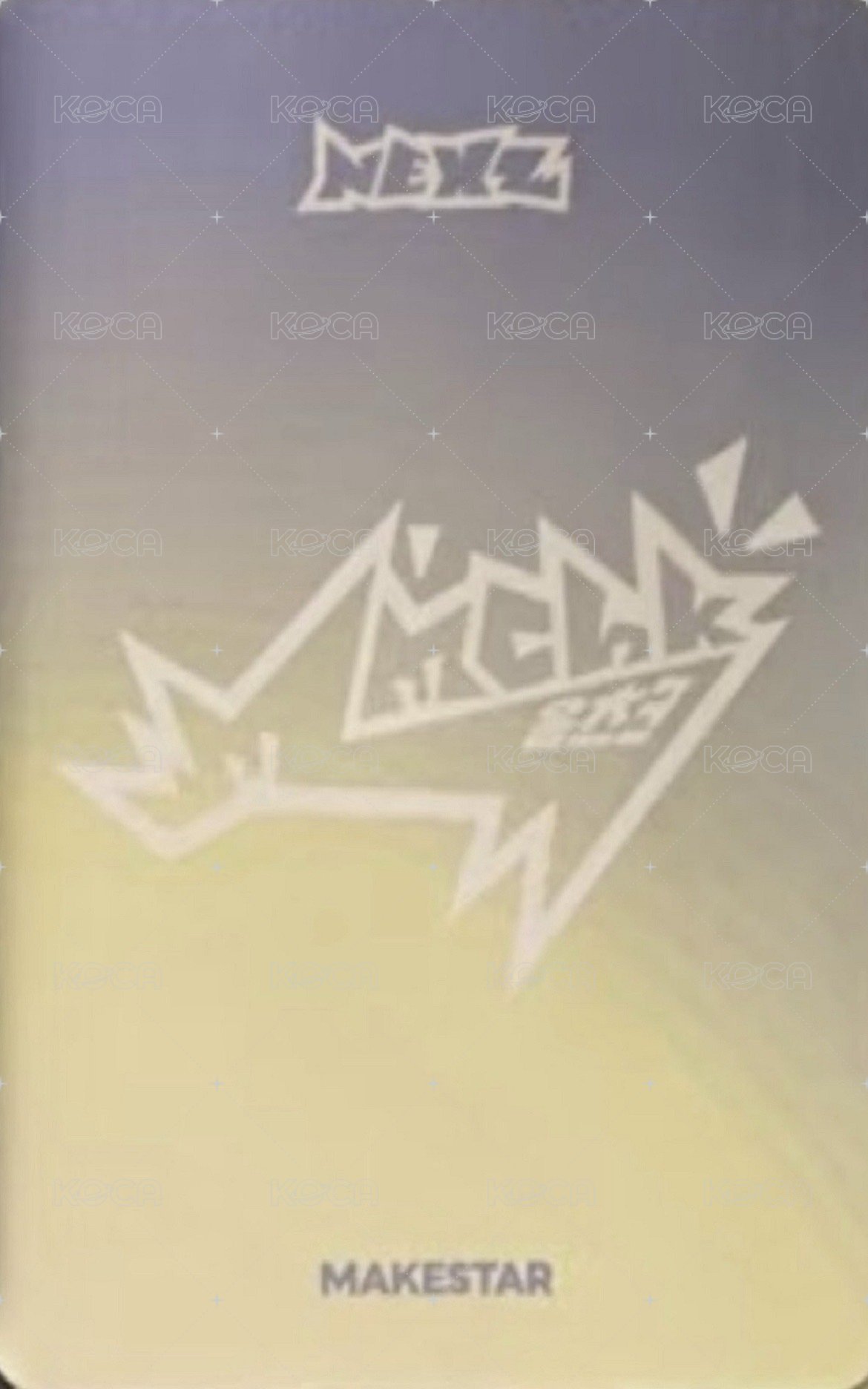 Mmchk ms 幸運卡  背面