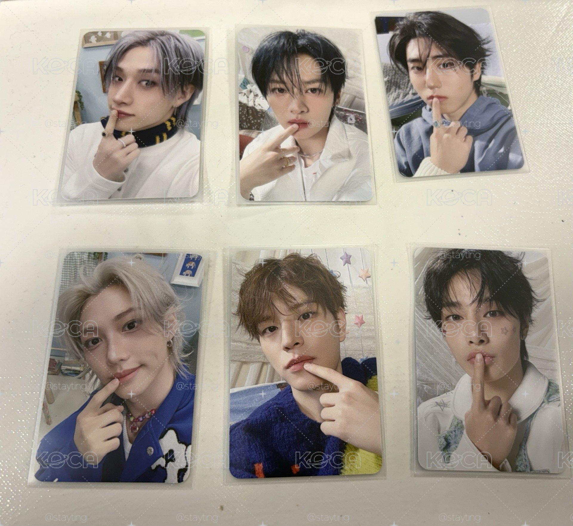 stray kids 3/28入場卡六張（無彬辰）