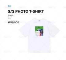 PHOTO T-SHIRT(備註尺寸