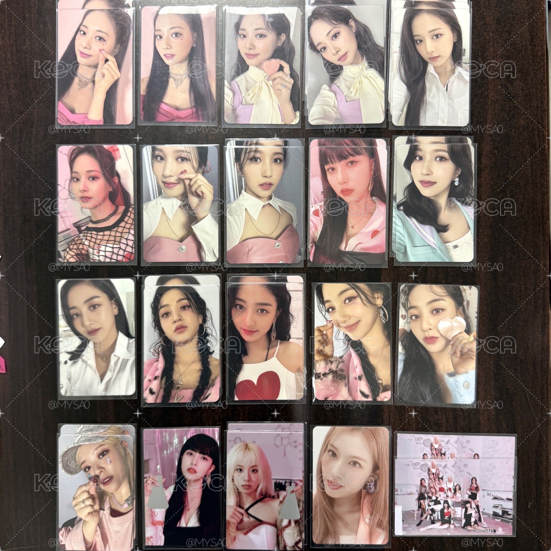 TWICE 正規三 Formula of love 專卡