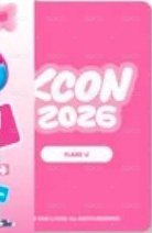26KCON JP 隨機卡  背面