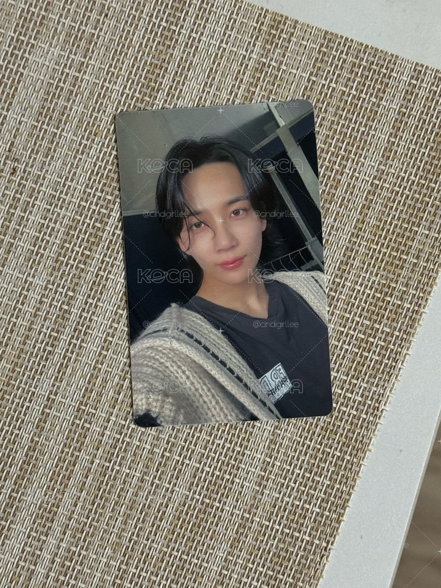 迷你10 淨漢毛衣 幸運卡