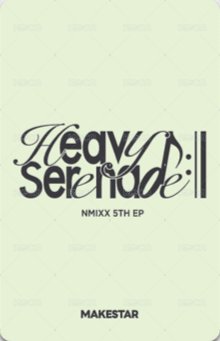 Heavy Serenade ms 3.0 抽選卡 莉嫄雙人 背面