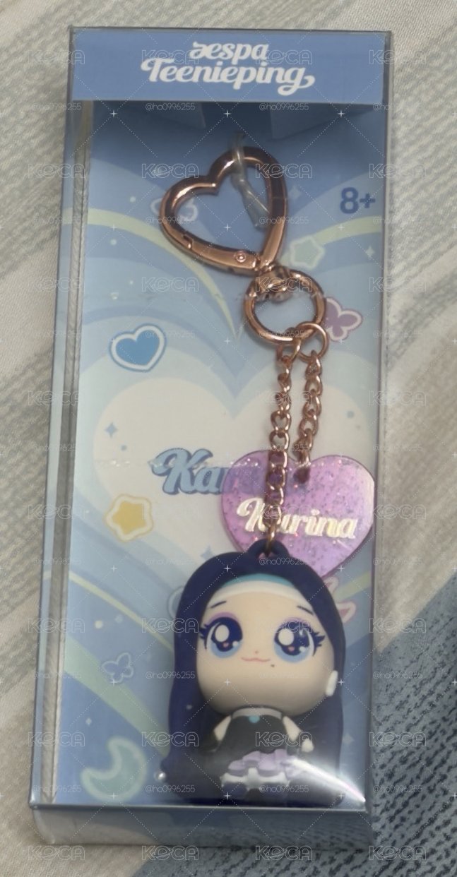 aespa x Teenieping Karina 鑰匙圈吊飾全新