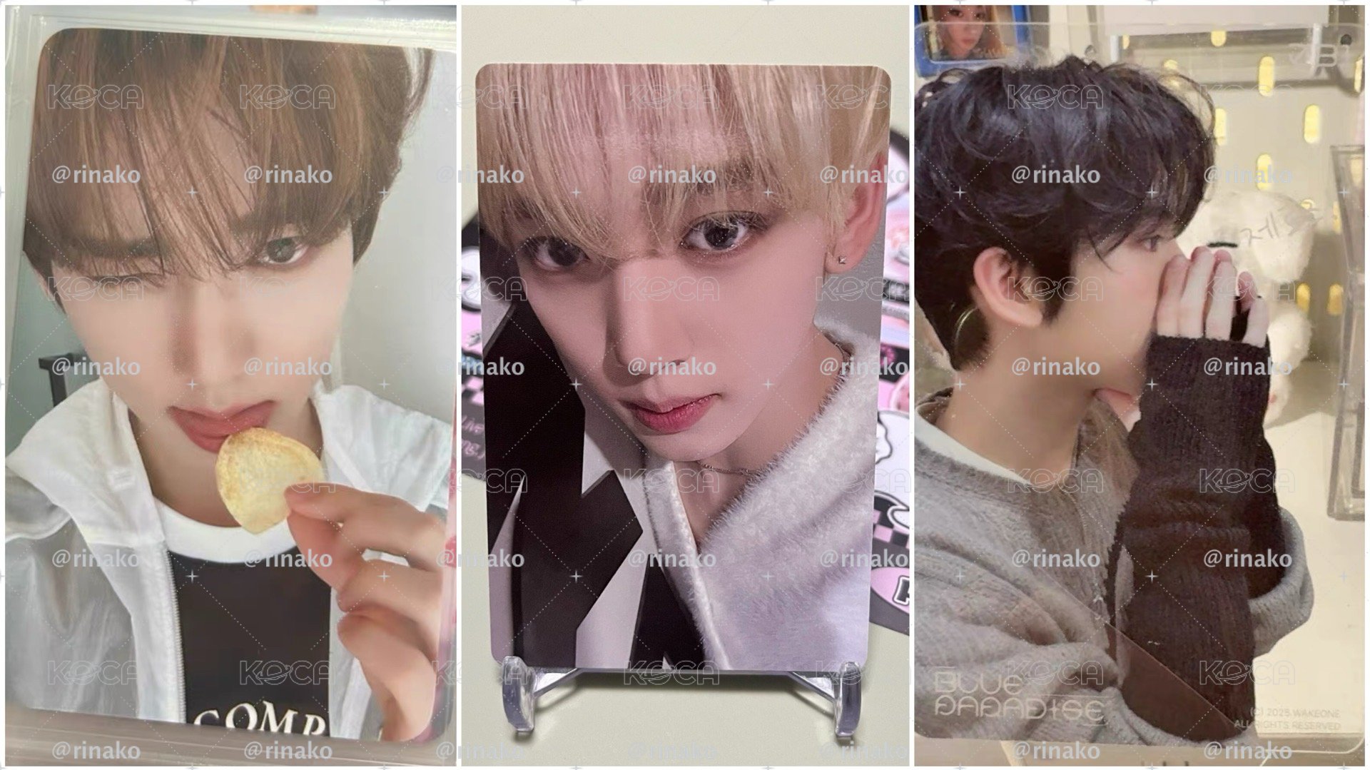 韓維辰 sw薯片/餅乾卡/快閃限定透卡